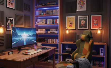 retro game room inspiration
