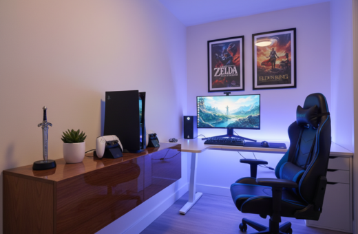 Wall-Mounted Solutions That Free Up Space in Compact Gaming Bedrooms