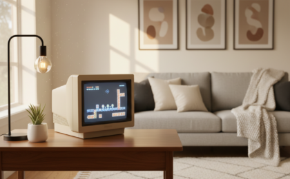 CRT gaming setup